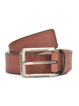 WOODLAND - Men Tan Leather Belt
