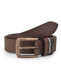 WOODLAND - Men Brown Leather Belt