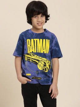 Kidsville - Batman Printed Relaxed Fit T-Shirt for Boys