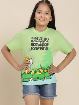 Kidsville - Peanuts Printed Relaxed Fit T-Shirt for Boys