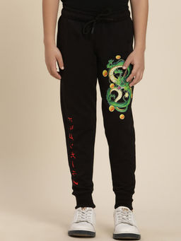 Kidsville - Dragon Ball Z Printed Regular Fit Joggers for Boys