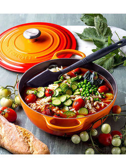 Le Creuset - Flame Cast Iron Evo Casserole Pot with Lid