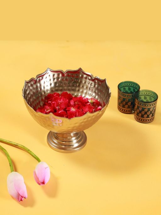 Manor House Vanaj Nickel Fruit Bowl