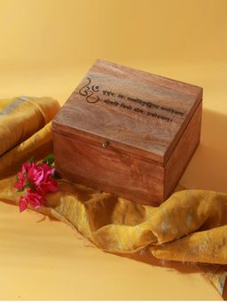 Manor House - Gayatri Mantra Wooden Box