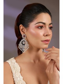 VIVINIA By Vidhi Mehra - Princess Zircon Earrings
