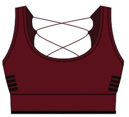 Nykd by Nykaa - NYKD-Women-Sports Bra-NYK305-Maroon