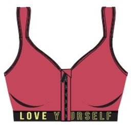 Nykd by Nykaa - NYKD-Women-Sports Bra-NYK907-Coral