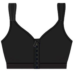 Nykd by Nykaa - NYKD-Women-Sports Bra-NYK907-Jet Black