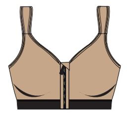 Nykd by Nykaa - NYKD-Women-Sports Bra-NYK907-Nude