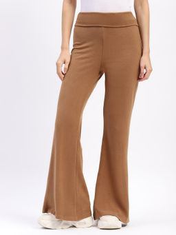 Global Republic - Women Brown Rayon Blend SlimFit Pant