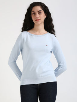 Tommy Hilfiger - Women's Blue Color Sweater