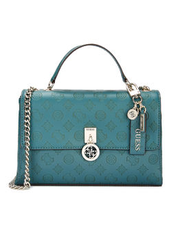 Guess - Blue Printed Sling Bag