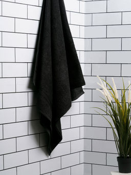 SPACES - Pure Cotton Bath Towel Ultra Absorbency Easy Care Light Weight Na(Solid 70Cmx150Cm)