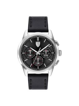 Scuderia Ferrari - GRAND TOUR Multifunction Black Round Dial Men's Watch - 0830805