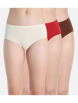 Zivame - Medium Rise Full Coverage Hipster Panty (Pack of 3)
