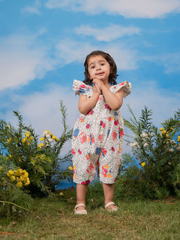 Vastramay - Printed Comfortable Fit Romper