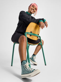 Converse - Unisex Chuck 70 Glitter High Top Sneakers