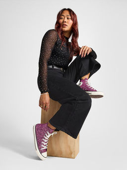Converse - Women Chuck Taylor All Star Glitter High Top Sneakers