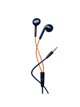 Boat - Bassheads 105 Wired in Ear Earphones with Mic (Blue)