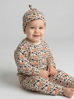 Creative Kids - Unisex Organic Cotton Sweatshirt and Jogger With Cap