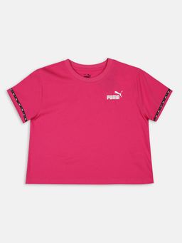 Puma - Power Tape Girls Pink T-shirts