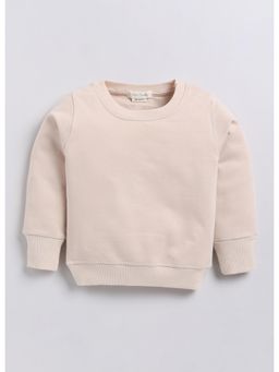 Cot and Candy - Cream Solid Sweatshirt