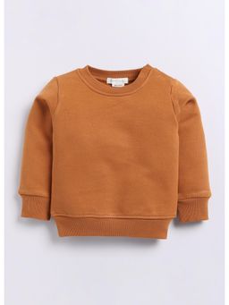 Cot and Candy - Orange Solid Sweatshirt