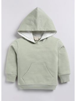 Cot and Candy - Green Solid Hoodie