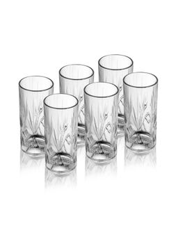 At Home by Nilkamal - Arias 265 ml Water Glasses (Set of 6)