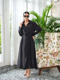 LABEL APURVA - Black Bellora Dress
