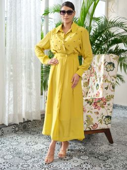 LABEL APURVA - Yellow Bellora Dress