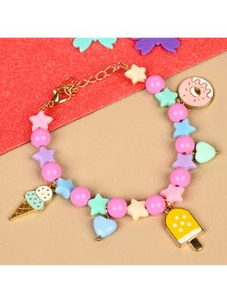 Asthetika Kids - Multi-Color Beads Fashion Bracelet (7-12 Years)