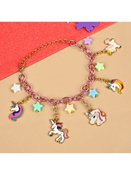 Asthetika Kids - Multi-Color Beads Fashion Bracelet (7-12 Years)