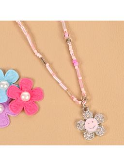 Asthetika Kids - Pink Beads Fashion Necklace (3-12 Years)