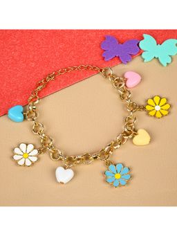 Asthetika Kids - Multi-Color Beads Fashion Bracelet (7-12 Years)