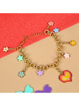 Asthetika Kids - Multi-Color Beads Fashion Bracelet (7-12 Years)