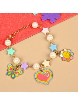 Asthetika Kids - Multi-Color Beads Fashion Bracelet (7-12 Years)