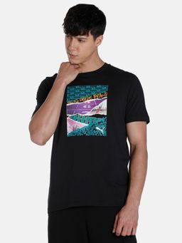 Puma - Graphics Photoprint Mens Black T-shirt