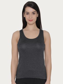 Clovia - Cotton Tank Top Black
