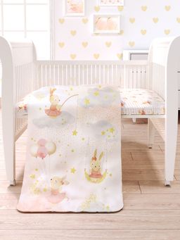 Fancy Fluff - Organic Toddler Comforter - Day Dream