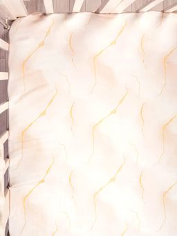 Fancy Fluff - Organic Cot Fitted Sheet - Day Dream