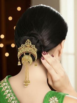 OOMPH - Women Multi-Color Ethnic Hair Bun Pin