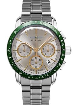 Zeppelin - Men New York Silver Dial Analog Watch - 8878MB5 (M)