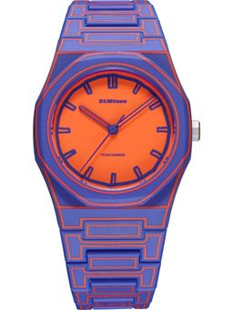 D1 Milano - Men Polycarbon Orange Dial Analog Watch - PCBU22 (M)