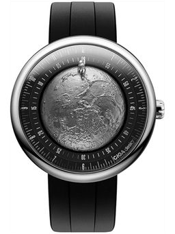 CIGA DESIGN - Men Moon Walker Black Dial Analog Watch - U055-TIGR-6B (M)