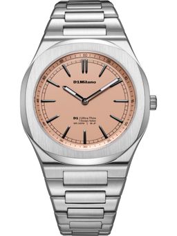 D1 Milano - Men Ultra Thin Orange Dial Analog Watch - UHBJ10 (M)