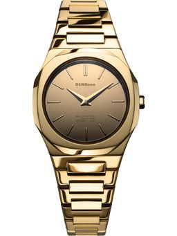 D1 Milano - Women Ultra Thin Gold Dial Analog Watch - UTBL40 (M)