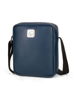 Travel Blue - TOZEL Crossbody Bag, crafted from durable Valencia PU ( Navy Blue)