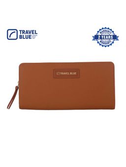Travel Blue - GIOEL Ladies Zip around wallet Tan
