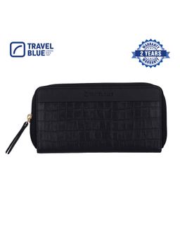 Travel Blue - DARIEL Ladies Zip around wallet Black
